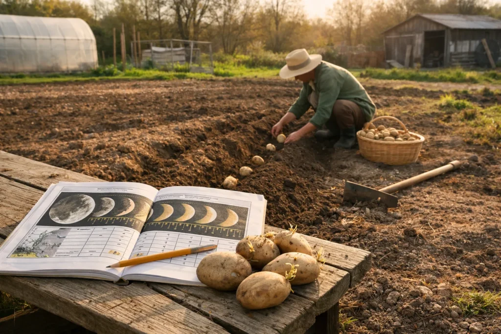 Comprendre le calendrier lunaire pour une plantation réussie des pommes de terre