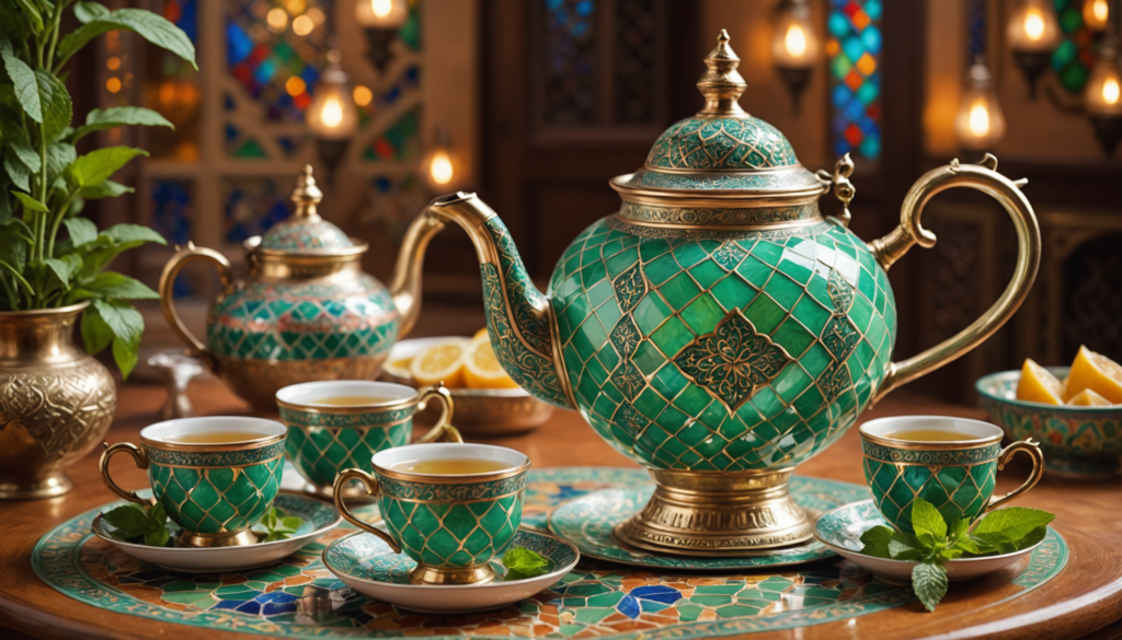 L’art du thé à la menthe marocain