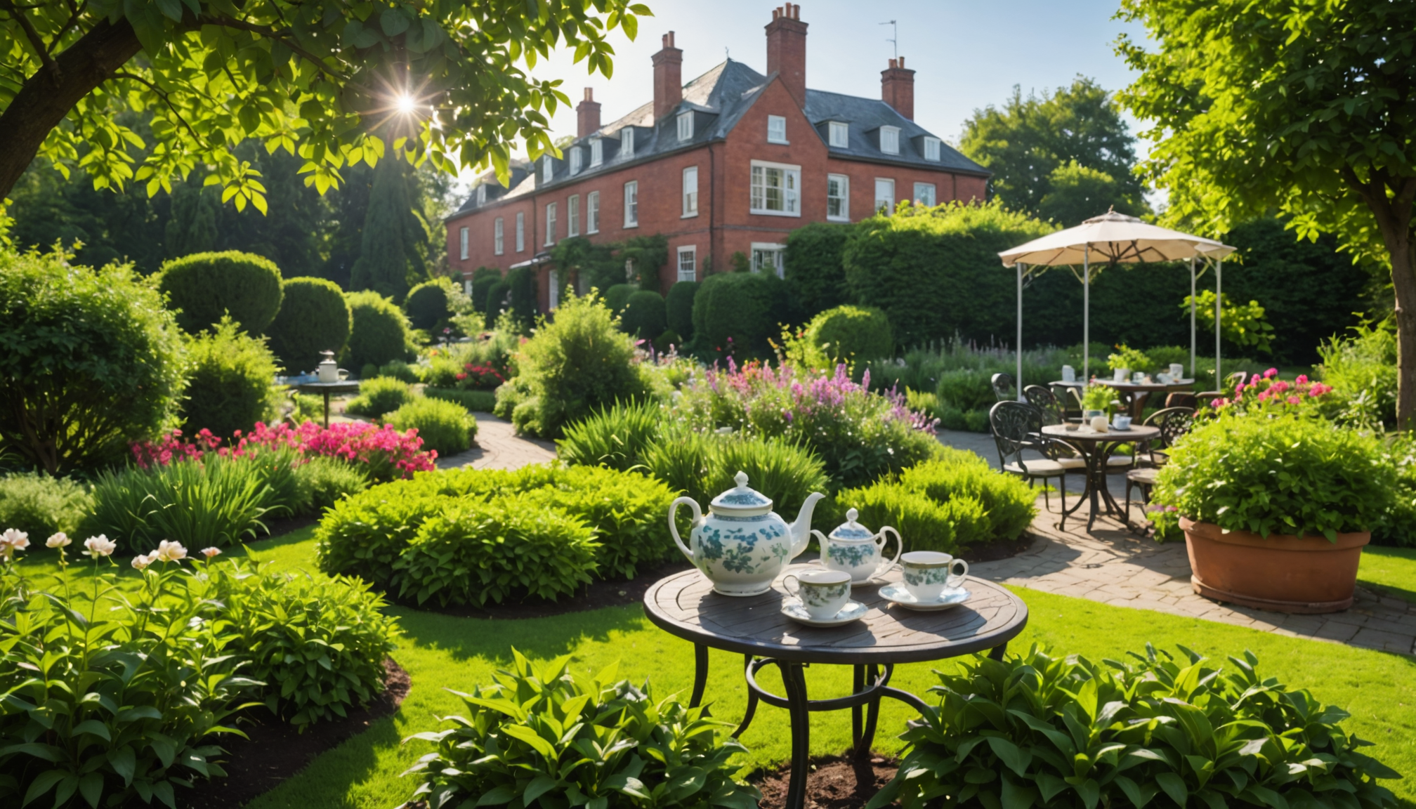 savourez des thés raffinés et des pâtisseries artisanales au cœur de jardins urbains, pour une pause gourmande et nature en ville.