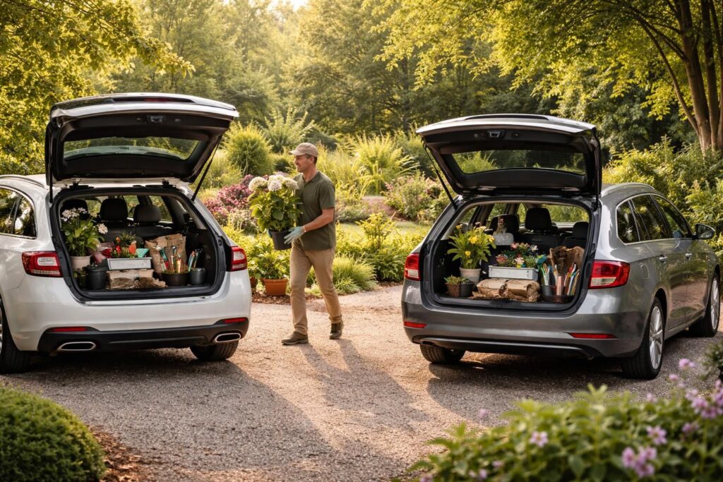 Jardinage et déplacements : les breaks idéaux comme Skoda Octavia et Peugeot 508 SW pour vos plants