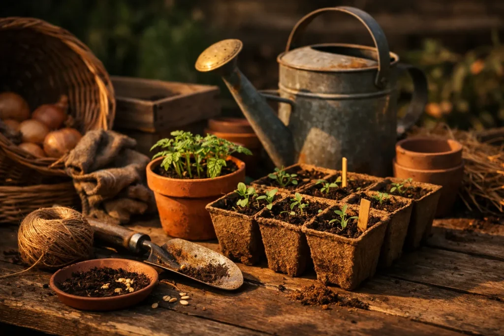 Quelles sont les recommandations pour une personne souhaitant commencer le jardinage ?